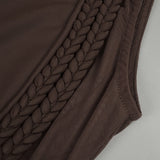 Braided Cocoa Gown