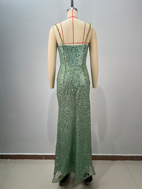 Enchanted Forest Green Gown