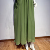 Emerald Green Off-Shoulder Maxi Dress