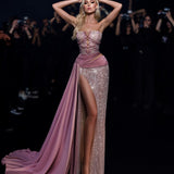 Rose Gold Corset Gown