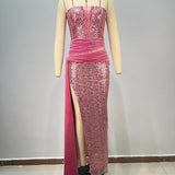 Rose Gold Corset Gown